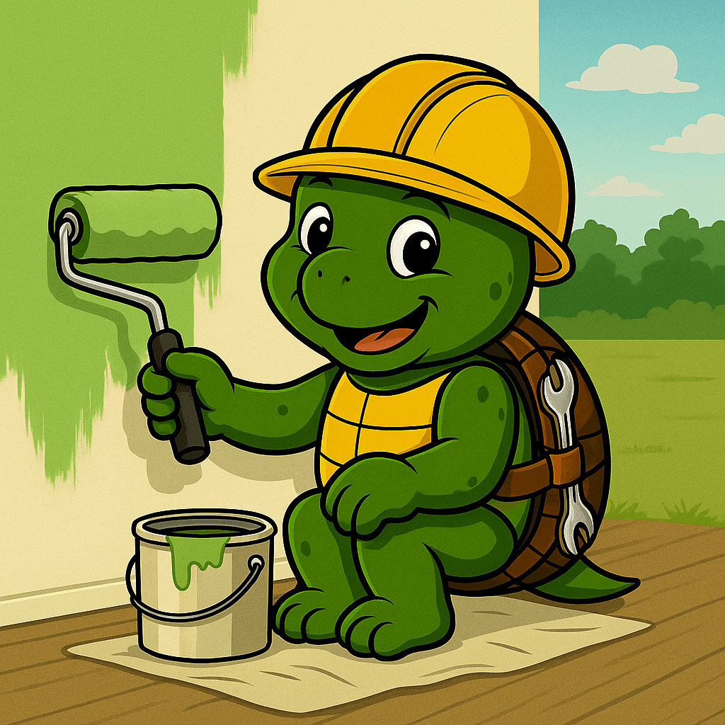 🧱 Ceiling & Drywall Paint Touch-Ups
