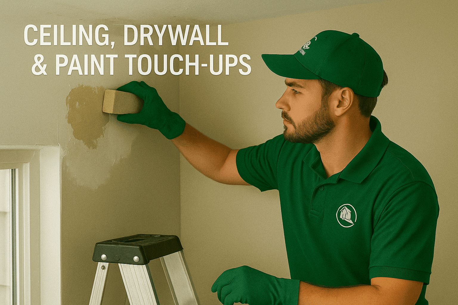 🧱 Ceiling, Drywall & Paint Touch-Ups